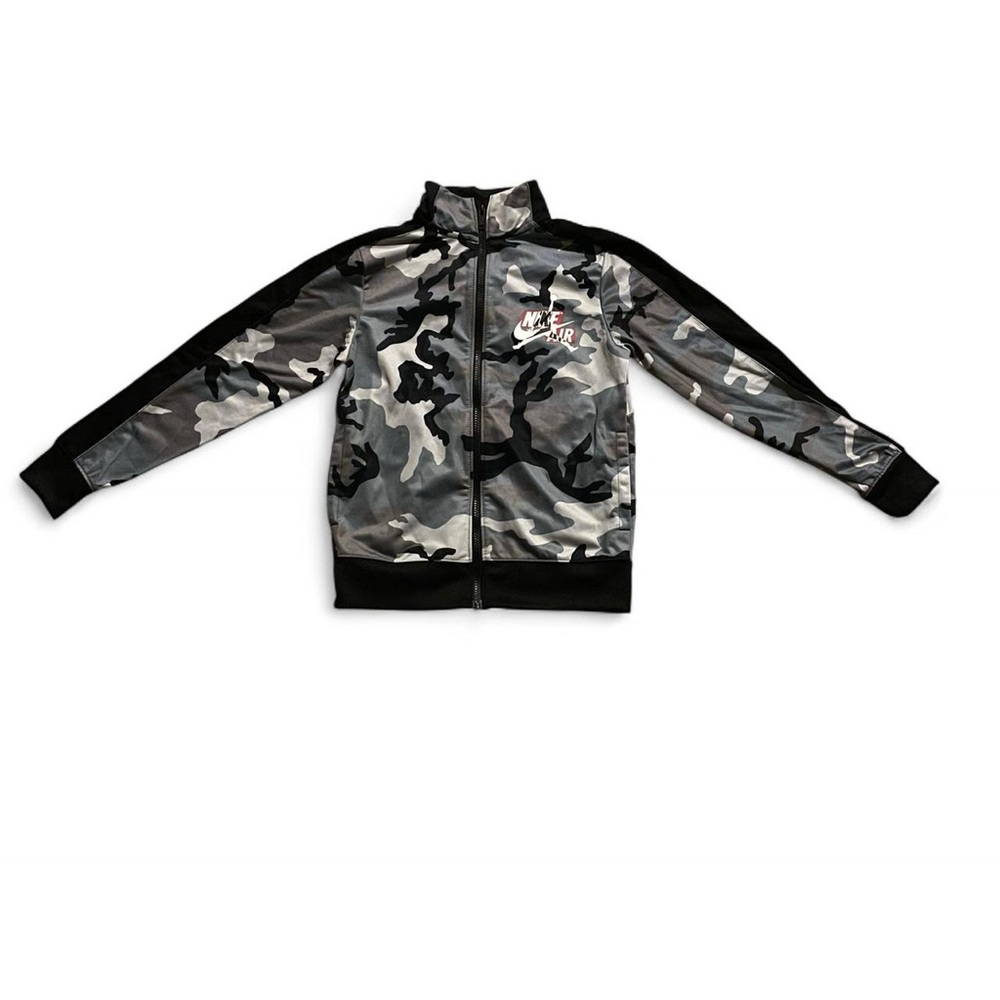 Jordan Black and Gray Jacket with Motorcycle Style